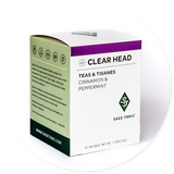 CLEAR HEAD TEA - CINNAMON & PEPPERMINT